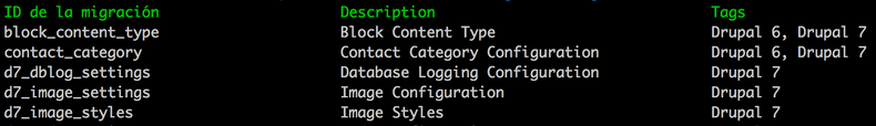 console migrate debug