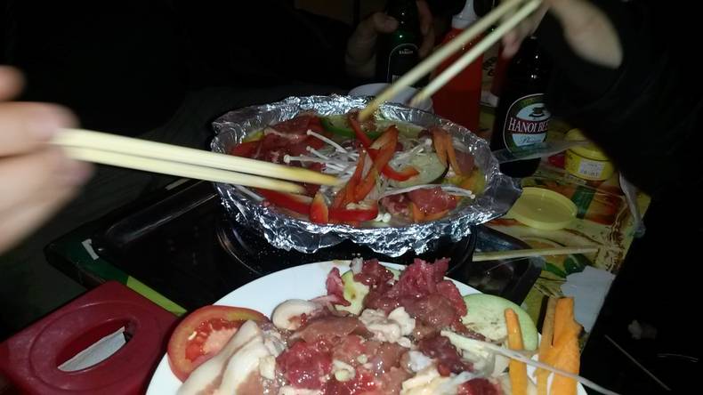 Hanoi Dinner with friends