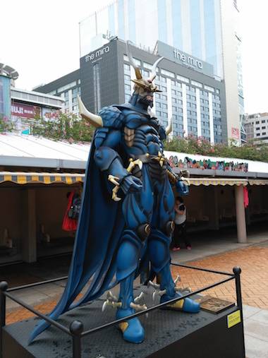 kowloon park anime statue